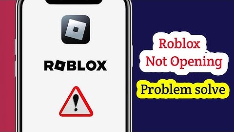 How To Fix Roblox Not Opening Mobile 2025 | Roblox Not Working Problem