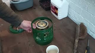 Firewheel 168 Paraffin or Kerosene Stove. Instructional video for friends.