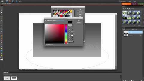 Photoshop Elements Tutorial - How to create Apple style shiny text