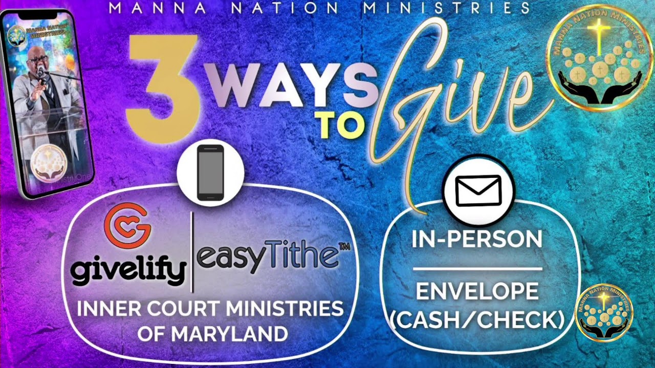 Sept. 1, 2026  Bis. J. Wallace Sr. | Manna Nation Ministries | Tuesday Night Bible Study