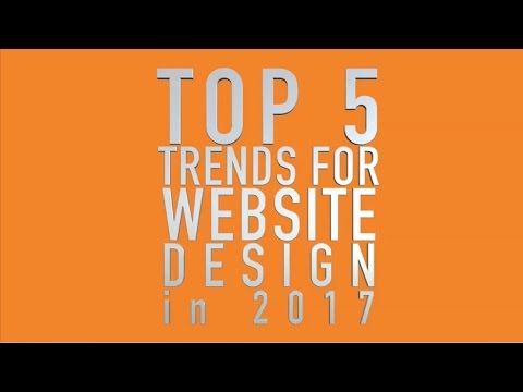 Top 5 Trends for Website Design in 2017-(561) 822-9931