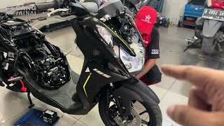 Pertama Di Indonesia, Unboxing Yamaha New Lexi Lx 155 Vva 4K Video