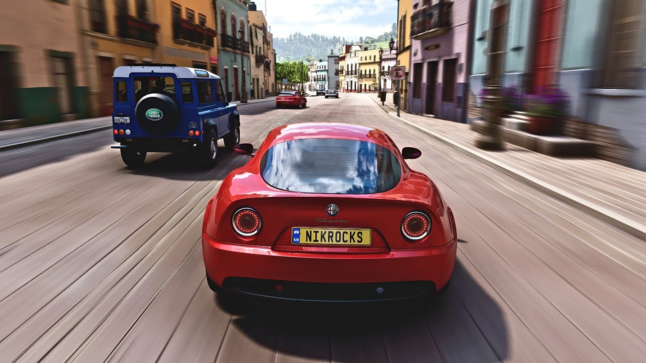 ALFA ROMEO 8C - THE MARATHON RACE | FORZA HORIZON 5 