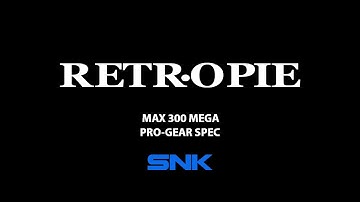 RetroPie NEOGEO Splash Video