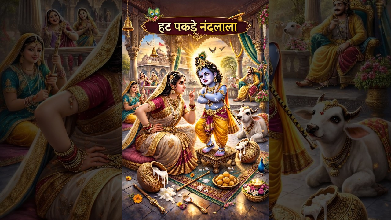 हट्ट पकड़े नंदलाला भजन #saraskishoriji #bhajan #jayakishori #chitralekhaji #purnima #bpraak