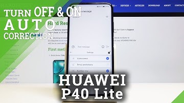 HUAWEI P40 Lite SwiftKey Autocorrection | How to Activate SwiftKey Keyboard