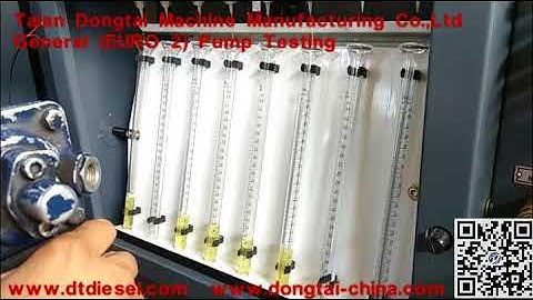 CR825 General EURO 2 Pump Testing