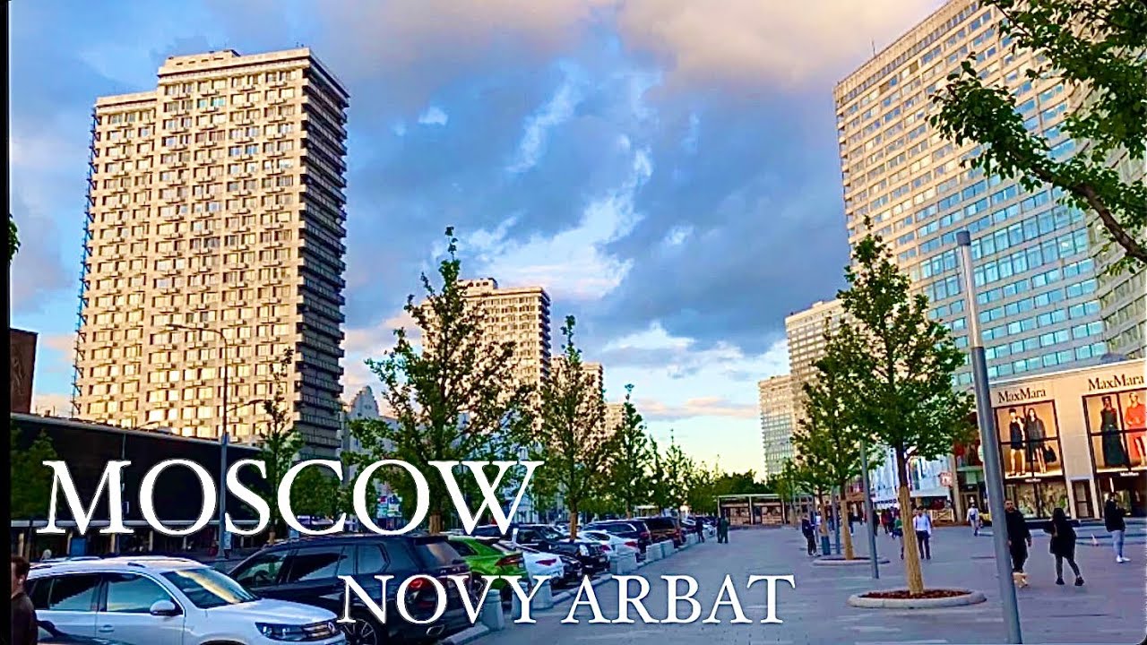 MOSCOW, NOVY ARBAT Walking Tour 06 June 2022 |4k 60fps