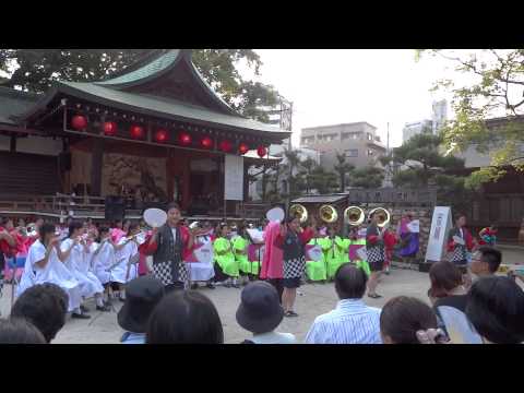 【住吉神社】精華女子高校吹奏楽部 ♪夏祭り JITTERIN'JINN