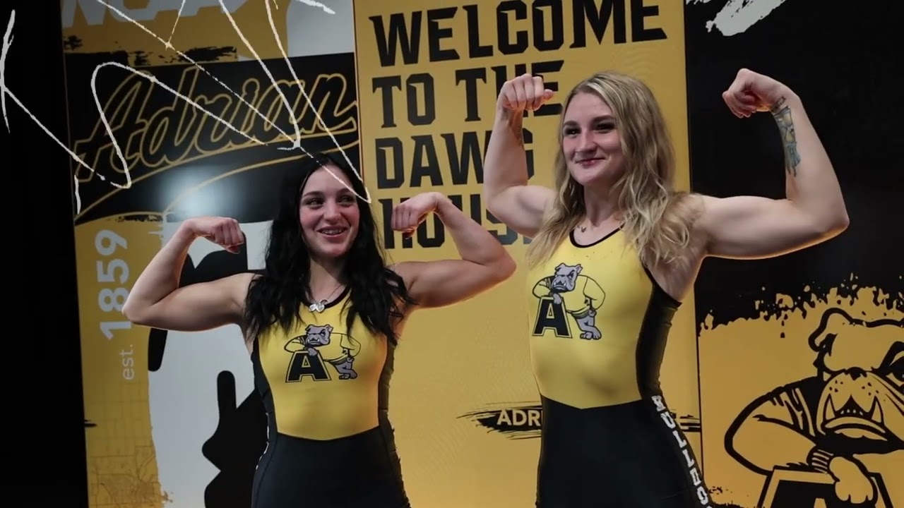 Adrian College Women's Wrestling Hype Video (2024-2025)