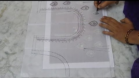 HOW TO TRACE A DOWNLOADING DESIGN FROM GOOGLE CHROME ON A BLOUSE