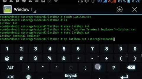 Tutorial Terminal Emulator