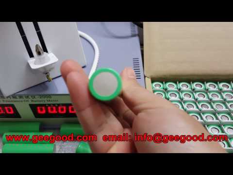 Original Samsung 25R M 2500mAh 20A power battery testing from Geegood