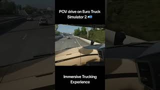 POV drive on Euro Truck Simulator #huffplayz #eurotrucksimulator2 #truckingsims #ets2realisticmods
