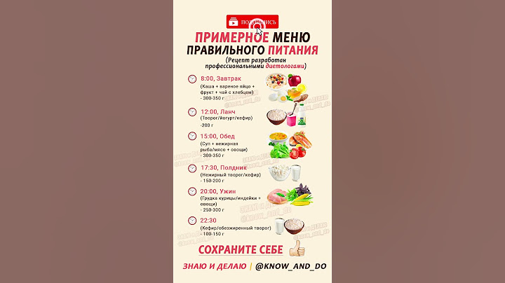 👉 Полезно 📢 Оставь свой комментарий 📝👇🏻 Примерное меню правильного питания "Знаю и Делаю" 27.04.2023