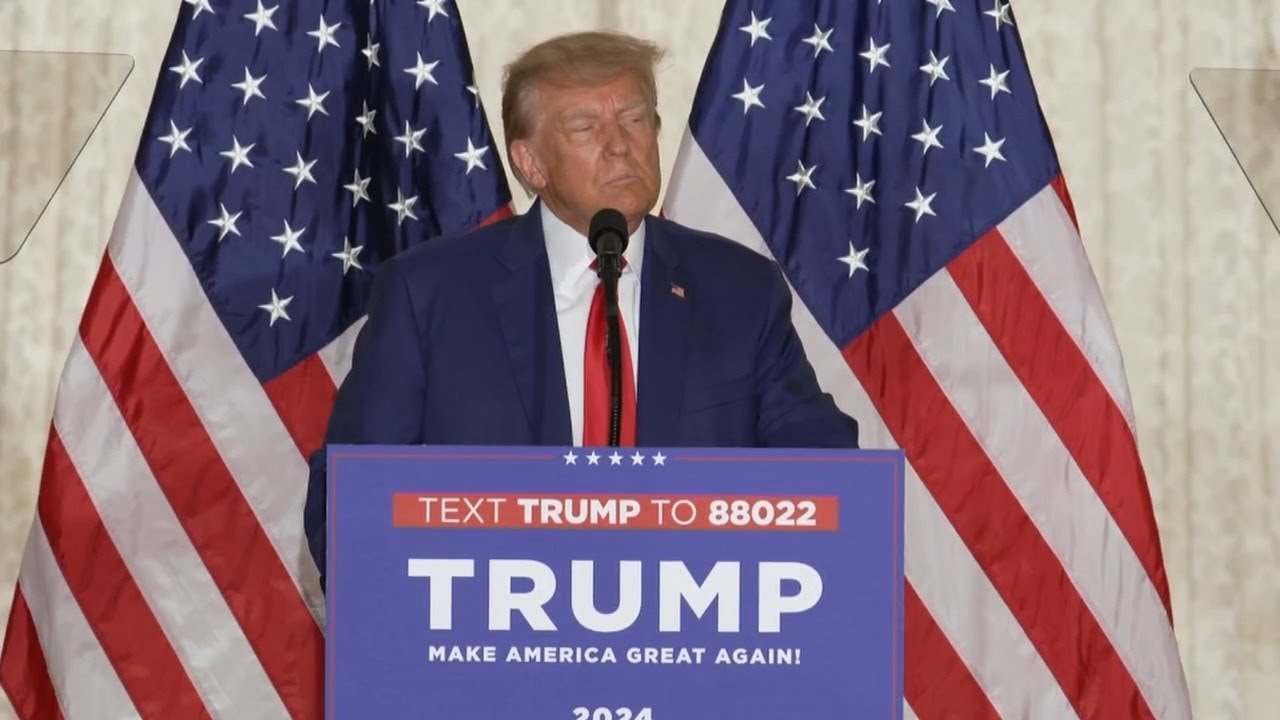 Trump confronts 34-count felony indictment accusing him of scheme to bury allegations