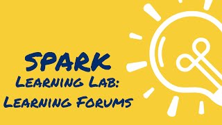 Spark Learning Forums