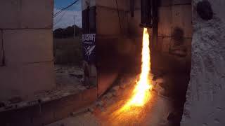 Hot Fire Test 153