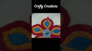 Hand Embroidery | Fantasy Flower Stitch | Bordado Fantasía | Hand Embroidery Tutorial For Beginners