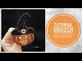 #МК - Брошь из бисера Хэллоуинская тыква | #Tutorial - Halloween pumpkin beaded brooch