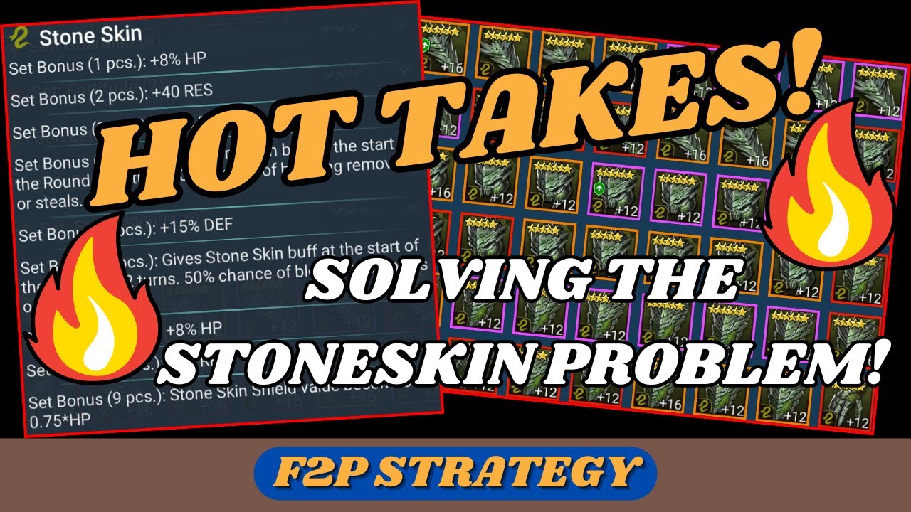 Stoneskin Is A Problem! But I Have The Solution! | F2P Strategy | RAID: Shadow Legends