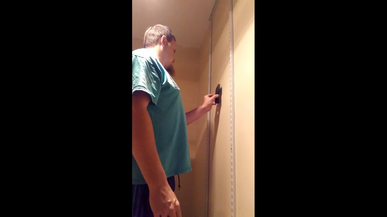 How to install closetmaid shelving and clothes hanger YouTube