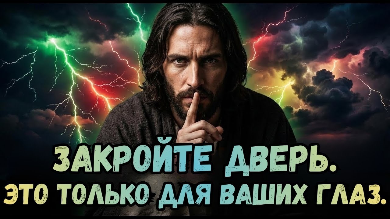 Бог говорит: Закрой дверь — это только для твоих глаз | Послание Бога для тебя сегодня