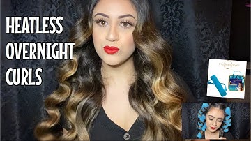 HEATLESS OVERNIGHT CURLS| MONDAY’S WITH MONICA