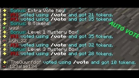 HylexMC | How to auto vote 😲
