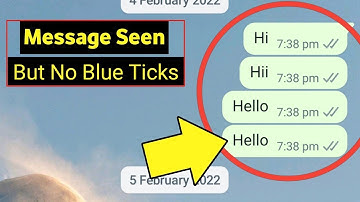 How to Disable Two Blue Tick Marks in Whatsapp Read Messages @TechnologyGyan