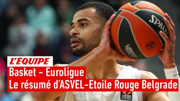 Euroligue Basket - L'ASVEL enchaîne un second succès de rang en s'offrant l'Étoile  Rouge Belgrade - YouTube