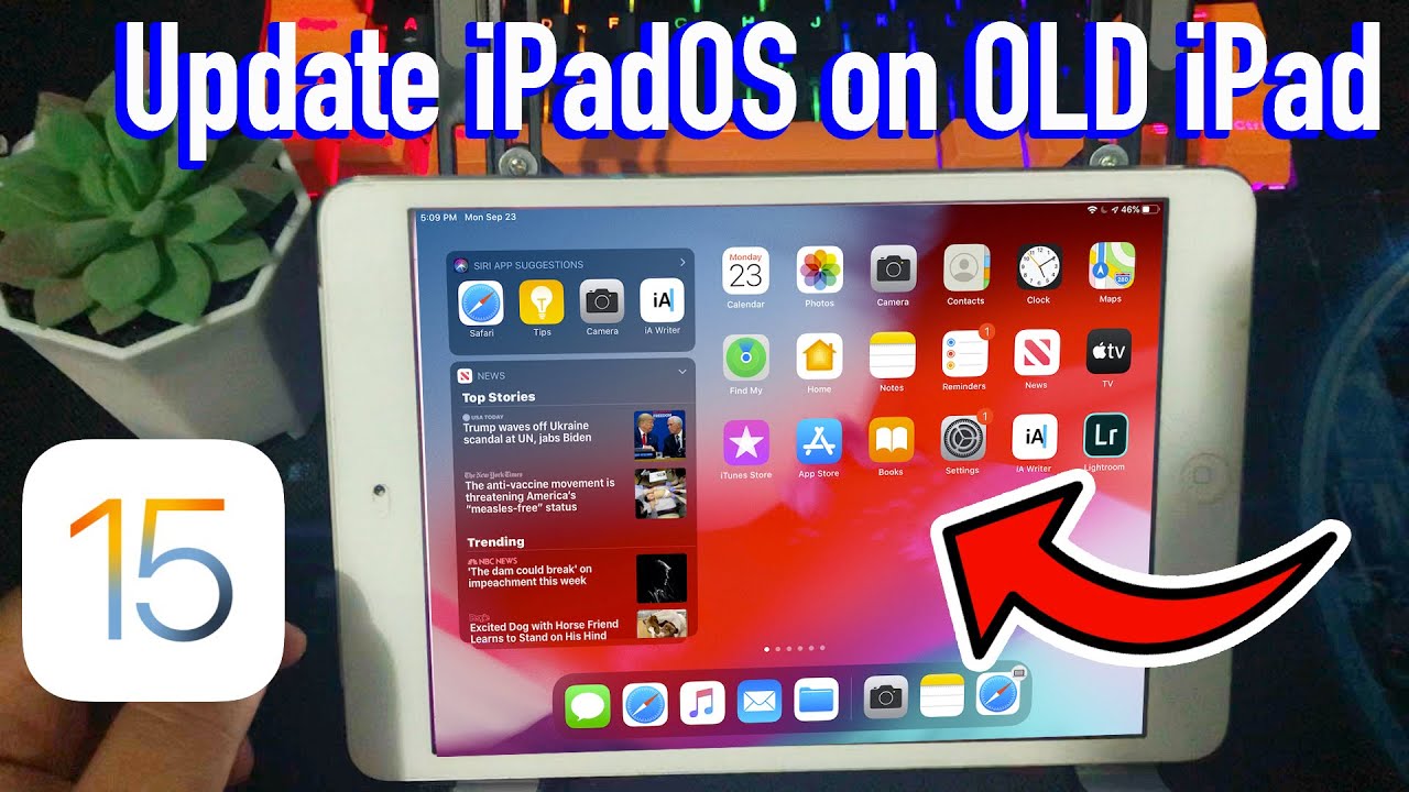 How To Update Old Ipad To Ios 14 15 | Install Ipados 15 On Unsupported Ipad