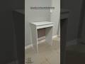 Penteadeira Console Camarim com espelho interno #montadordemoveis #casa #lar #quarto #penteadeira