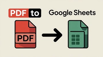 How to Convert PDF to Google Sheets | How to Use Google Sheets 2025 | Tips and Tricks