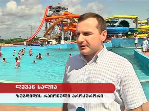 საქველმოქმედო აქცია განმუხურის აკვაპარკში