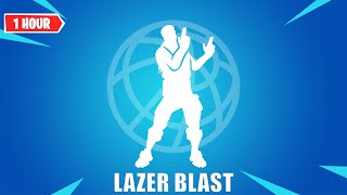 Fortnite LAZER BLAST 1 Hour | Emote Fortnite