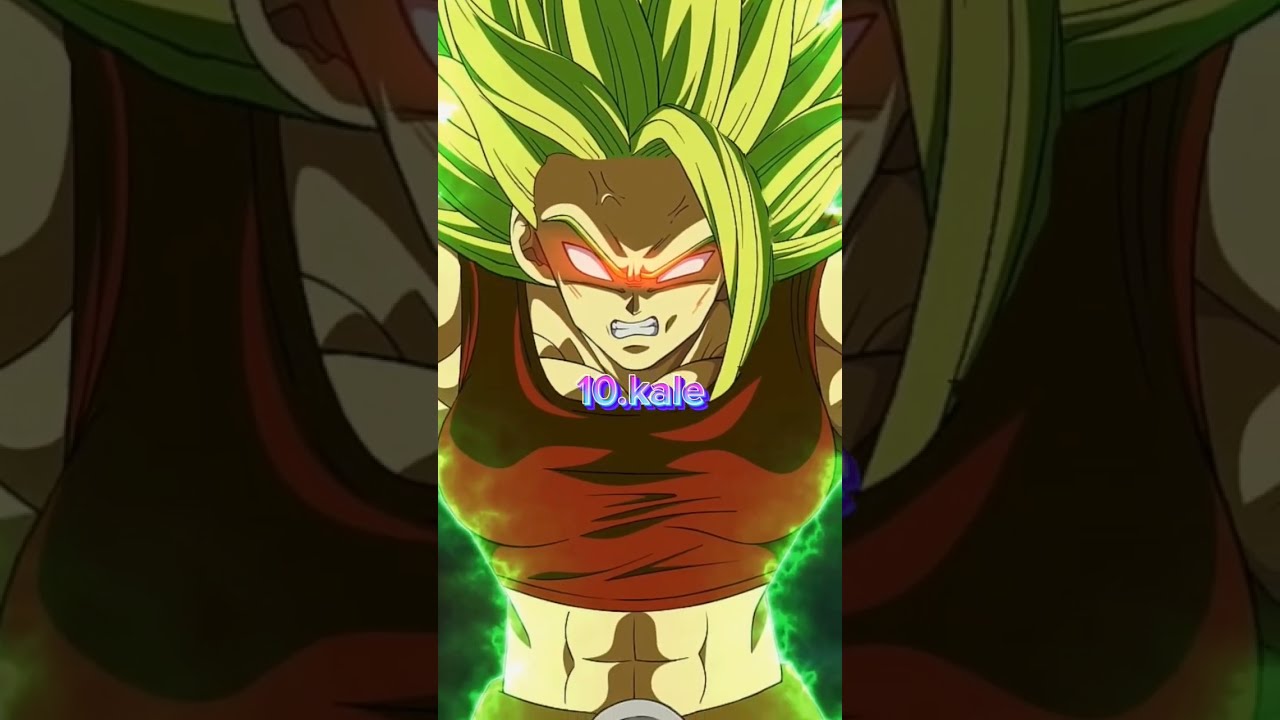 Top 15 Strongest Saiyans Dbz Dbs Shorts