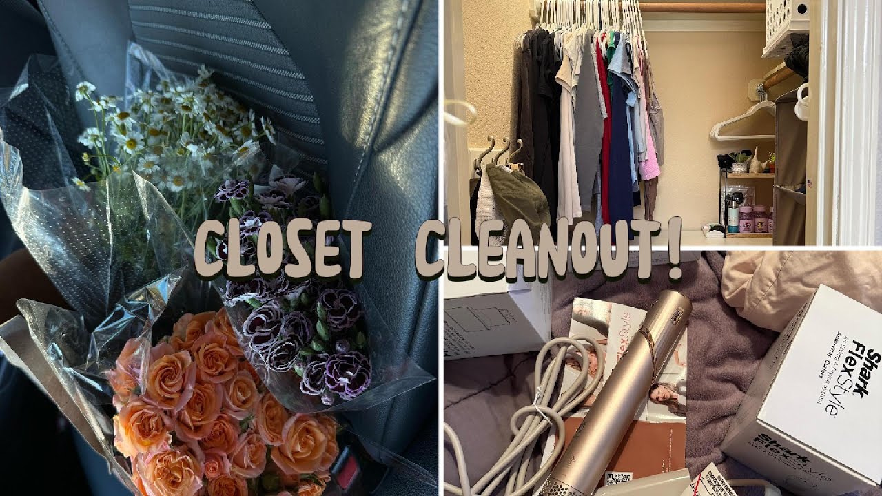 huge closet cleanout!! - YouTube