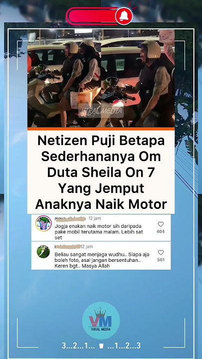 Duta Sheila On 7 Jemput Anak Pake Motor #dutasheilaon7 #beritaartis