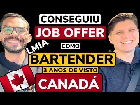 TRABALHAR NO CANADÁ | BARTENDER | PERSONAL TRAINER | CONSTRUÇÃO | IMIGRAR PARA O CANADÁ