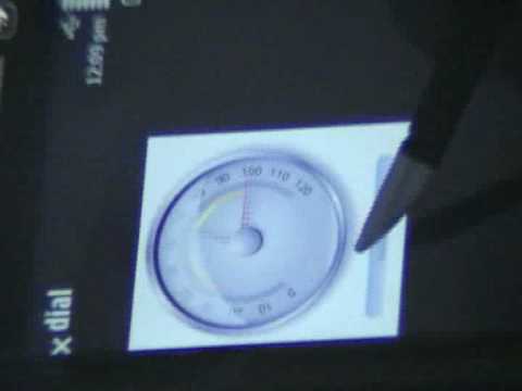 QML Dial Example on S60