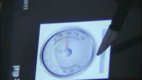 QML Dial Example on S60