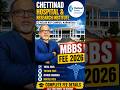 Chettinad KGF MBBS Admission 2026 | Fee Structure, Seats & Counselling#mbbs #neet