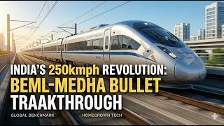 Indias 250Kmph Revolution The Beml-Medha Bullet Train Breakthrough