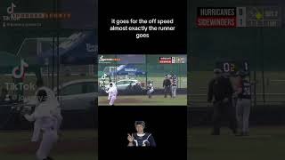 Sidewinders Throw A Runner Out At 2Nd