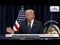 Donald Trump LIVE: Trump's Stunning Announcement | Trump Latest News LIVE | US News | White House