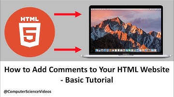 How to ADD Comments to Your HTML Website - Basic Tutorial