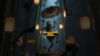 Karakasa Obake - Living, Dancing Old Umbrella #shorts #KarakasaObake #JapaneseFolklore