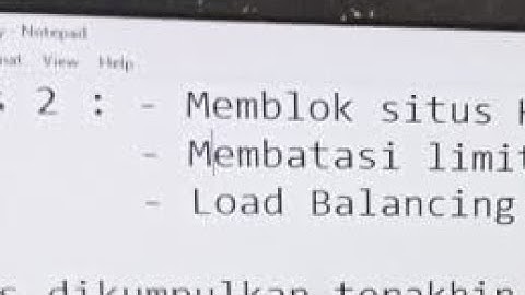 KONFIGURASI BLOK SITUS MENGGUNAKAN WEB PROXY