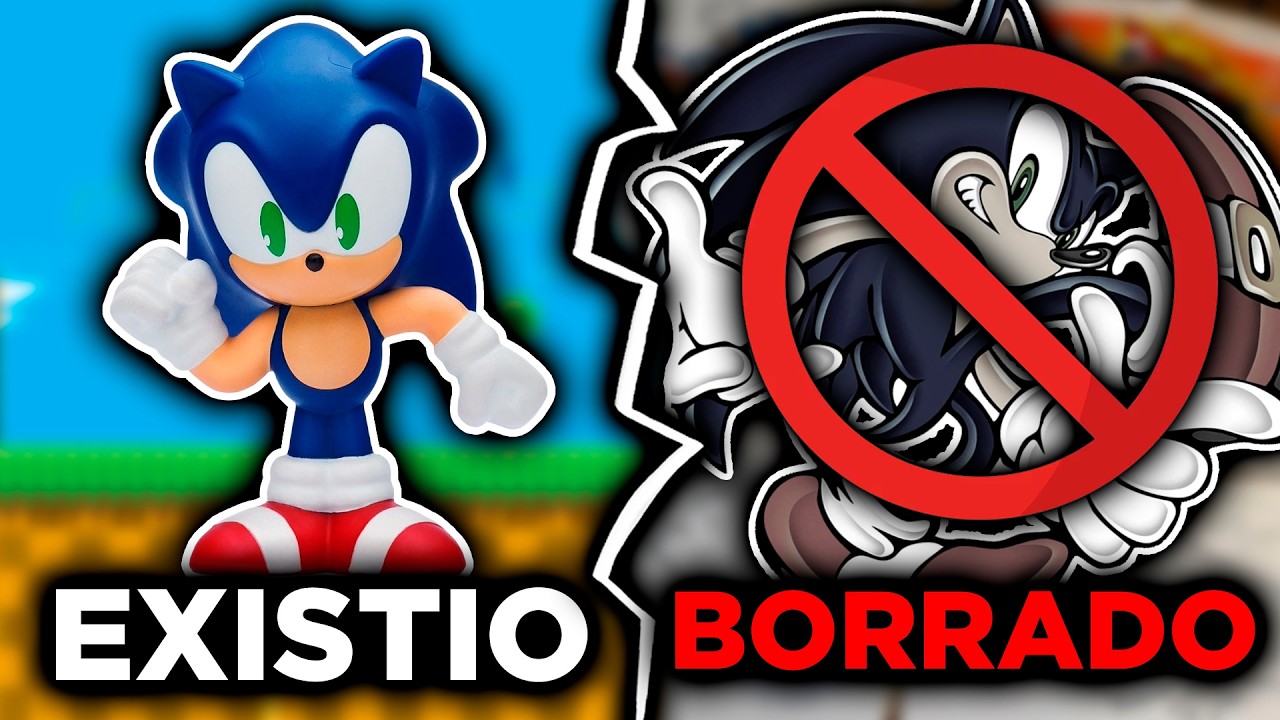 Este juguete de Sonic iba a salir… pero algo pasó (Burger King)